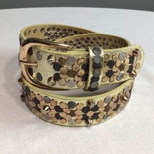 Women’s Gold Studded belt